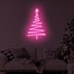 Weihnachtsbaum LED-Neonschild Wohnzimmer Weihnachten