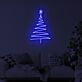 Weihnachtsbaum LED-Neonschild Wohnzimmer Weihnachten
