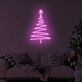 Weihnachtsbaum LED-Neonschild Wohnzimmer Weihnachten