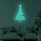 Weihnachtsbaum LED-Neonschild Wohnzimmer Weihnachten