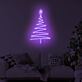 Weihnachtsbaum LED-Neonschild Wohnzimmer Weihnachten