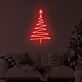 Weihnachtsbaum LED-Neonschild Wohnzimmer Weihnachten