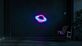 Planet mit Ringen LED-Neonschild Wohnzimmer Schlafzimmer