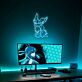 Anime-Fantasy-Kreatur mit langen Ohren LED-Neonschild Gaming Wohnzimmer