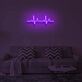 Herzschlaglinie LED-Neonschild Wohnzimmer Schlafzimmer