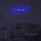 zwei sich berührende Hände LED-Neonschild Wohnzimmer Schlafzimmer