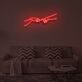 zwei sich berührende Hände LED-Neonschild Wohnzimmer Schlafzimmer