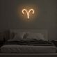 Widder Sternzeichen Symbol LED-Neonschild Schlafzimmer