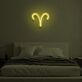 Widder Sternzeichen Symbol LED-Neonschild Schlafzimmer