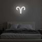 Widder Sternzeichen Symbol LED-Neonschild Schlafzimmer