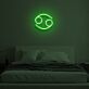 Krebs Sternzeichen Symbol LED-Neonschild Schlafzimmer