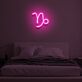 Steinbock Sternzeichen Symbol LED-Neonschild Schlafzimmer Wohnzimmer