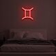 Zwilling Sternzeichen Symbol LED-Neonschild Schlafzimmer Wohnzimmer