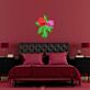 Rosenblüten LED-Neonschild Wohnzimmer Schlafzimmer