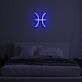 Fische Sternzeichen Symbol LED-Neonschild Schlafzimmer Wohnzimmer