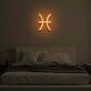 Fische Sternzeichen Symbol LED-Neonschild Schlafzimmer Wohnzimmer