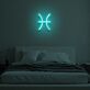 Fische Sternzeichen Symbol LED-Neonschild Schlafzimmer Wohnzimmer