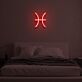 Fische Sternzeichen Symbol LED-Neonschild Schlafzimmer Wohnzimmer