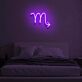 Skorpion Sternzeichen Symbol LED-Neonschild Schlafzimmer Wohnzimmer