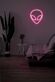 Alienkopf LED-Neonschild für Wohnzimmer oder Schlafzimmer