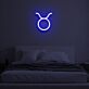 Stier Sternzeichen Symbol LED-Neonschild Schlafzimmer