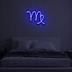 Jungfrau Sternzeichen Symbol LED-Neonschild Schlafzimmer Wohnzimmer