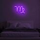 Jungfrau Sternzeichen Symbol LED-Neonschild Schlafzimmer Wohnzimmer