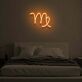 Jungfrau Sternzeichen Symbol LED-Neonschild Schlafzimmer Wohnzimmer