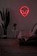 Alienkopf LED-Neonschild für Wohnzimmer oder Schlafzimmer
