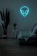 Alienkopf LED-Neonschild für Wohnzimmer oder Schlafzimmer