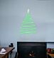 Weihnachtsbaum LED-Neonschild für Wohnzimmer und Weihnachtsdekoration