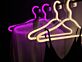 Kleiderbügel LED-Neonschild für Boutique und Ankleidezimmer