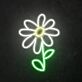 Gänseblümchen LED-Neonschild Wohnzimmer Schlafzimmer