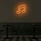 Musiknote LED-Neonschild für Bar und Café