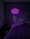 Lotusblume LED-Neonschild Schlafzimmer Wohnzimmer