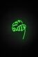Monstera Blatt LED-Neonschild Wohnzimmer Schlafzimmer