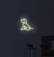 Hund Silhouette LED-Neonschild Wohnzimmer Kinderzimmer