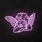 schlafender Engel LED-Neonschild Wohnzimmer Café