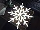 Schneeflocke LED-Neonschild für Wohnzimmer und Weihnachten
