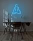 Meditation als LED-Neonschild