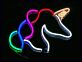 Einhornkopf LED-Neonschild für Kinderzimmer und Party