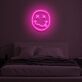 Smiley mit herausgestreckter Zunge und gekreuzten Augen LED-Neonschild Schlafzimmer Wohnzimmer