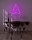 Meditierende Silhouette LED-Neonschild für Wohnzimmer Yoga Studio