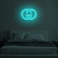 Doppeltes G Logo LED-Neonschild Schlafzimmer Wohnzimmer