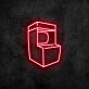 Arcade-Spielautomat LED-Neonschild für Gamingzimmer und Spielhalle