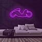 Futuristisches Motorrad LED-Neonschild für Gaming Bar