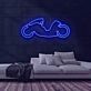 Futuristisches Motorrad LED-Neonschild für Gaming Bar