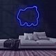 Videospielmonster Silhouette LED-Neonschild Gamingzimmer