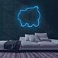 Videospielmonster Silhouette LED-Neonschild Gamingzimmer