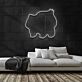 Videospielmonster Silhouette LED-Neonschild Gamingzimmer
